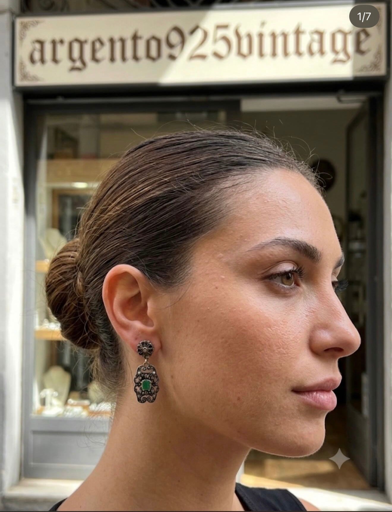 Orecchini in argento 925 antichi