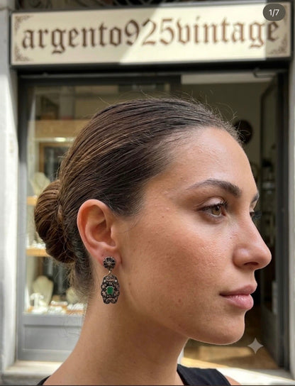Orecchini in argento 925 antichi