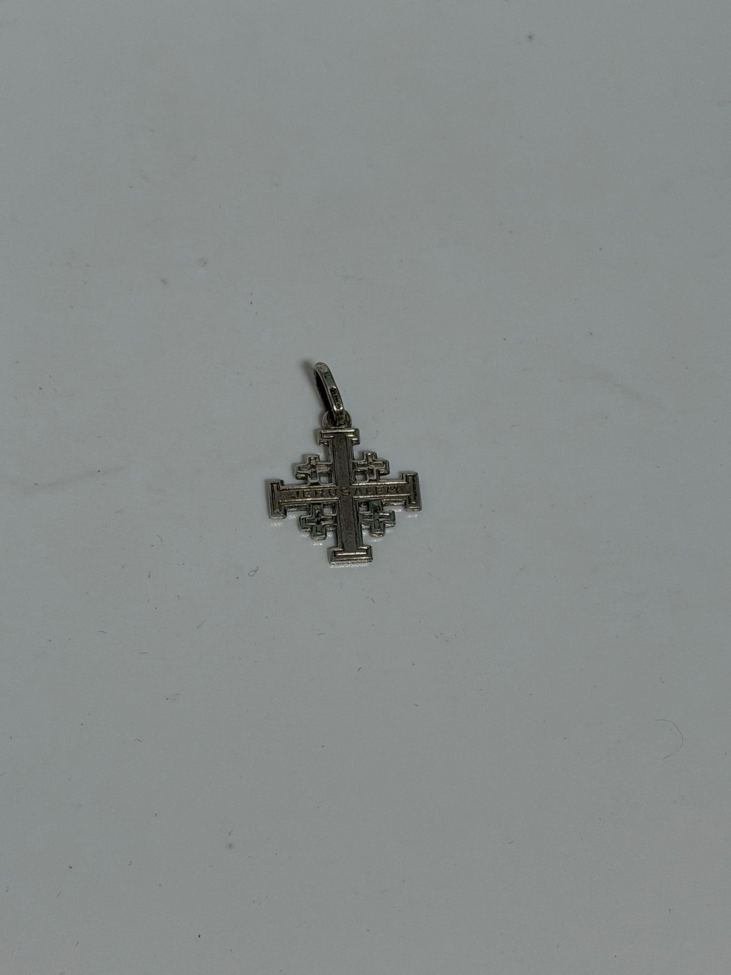 Collana in Argento 925 Croce di Gerusalemme – Simbolo di Fede