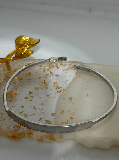 Bracciale Rigido con Targhetta in Argento 925 Pianegonda – Pezzo Unico