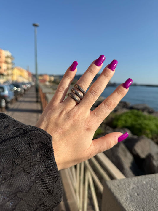 Anello giro in argento 925