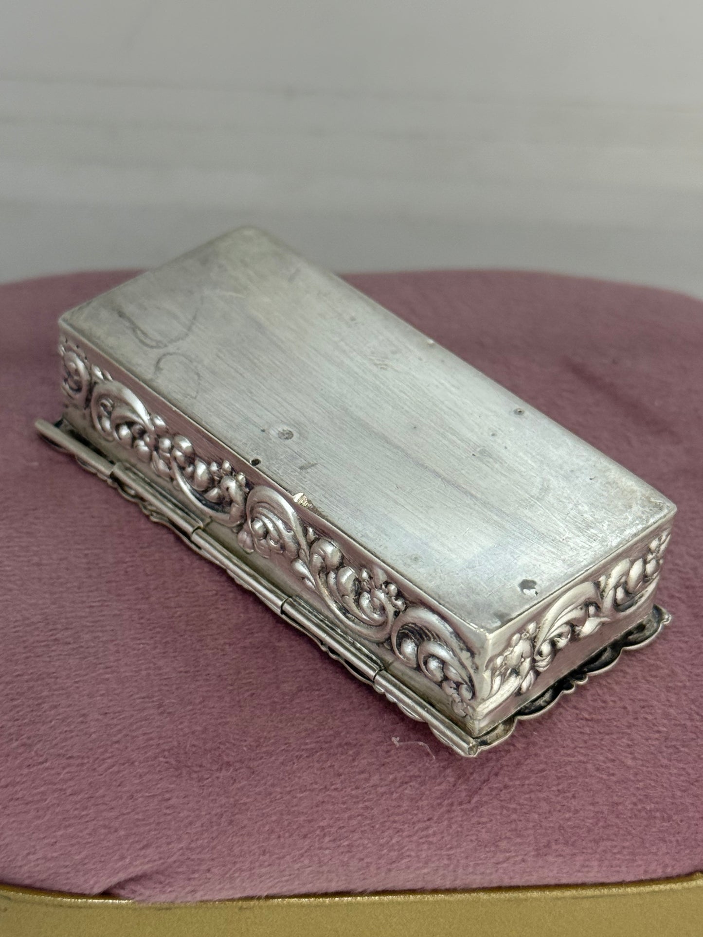 Scatolina angeli in argento 925