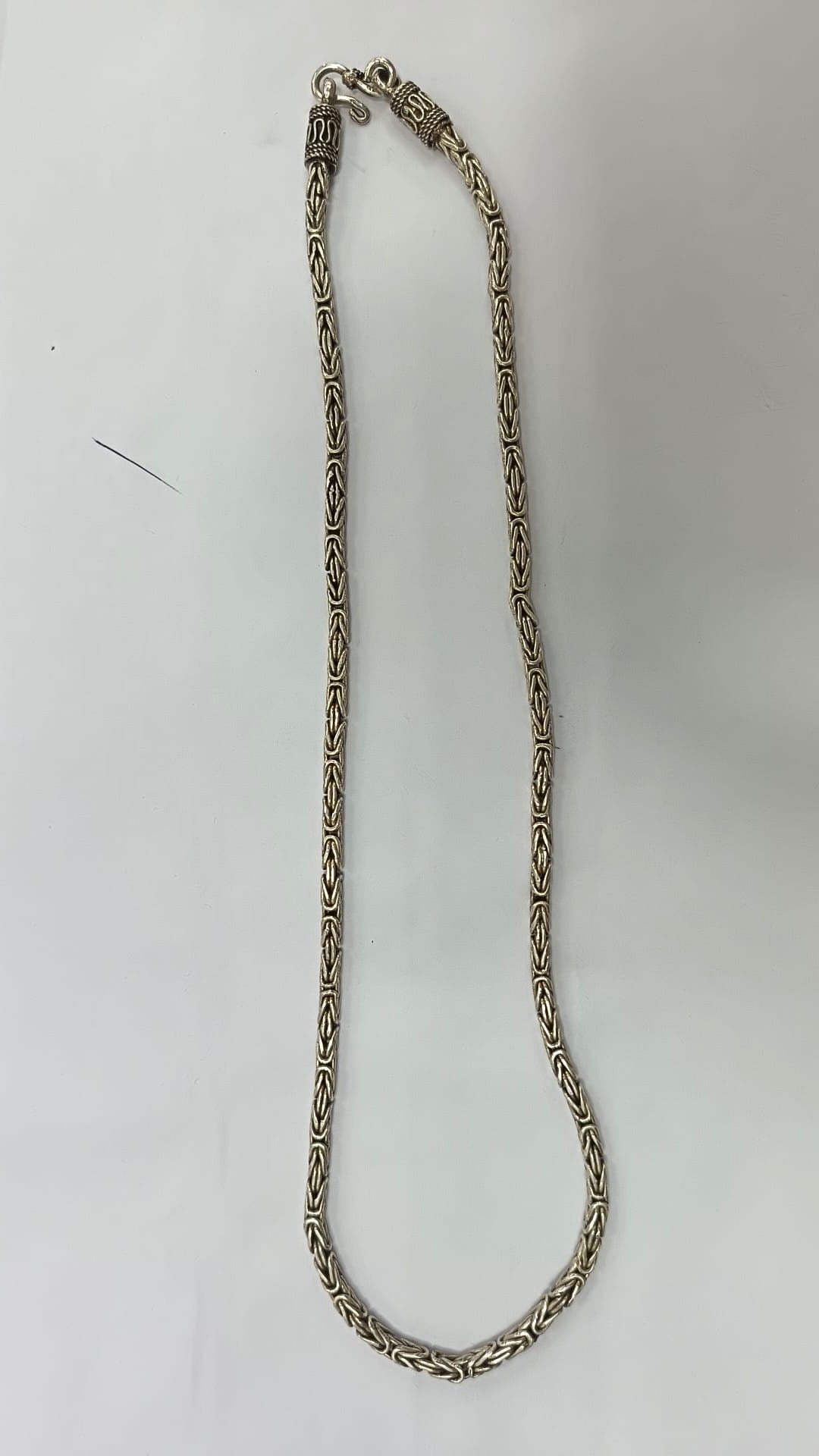 Collana snake in argento 925