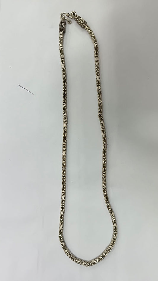 Collana snake in argento 925
