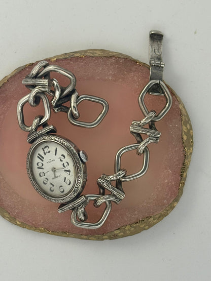 Orologio in argento 800