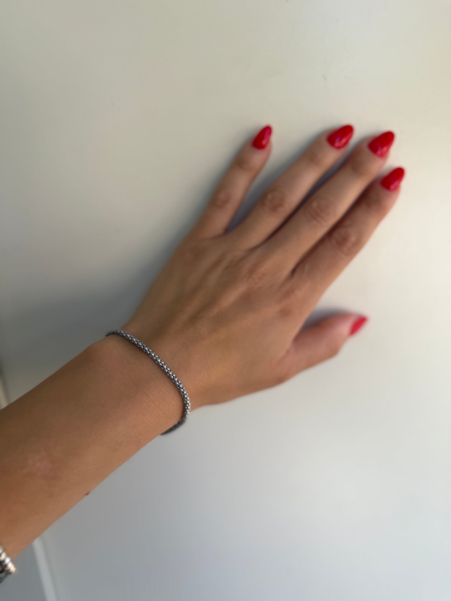 Bracciale in Argento 925 Maglia Tartaruga – Eleganza Artigianale Italiana