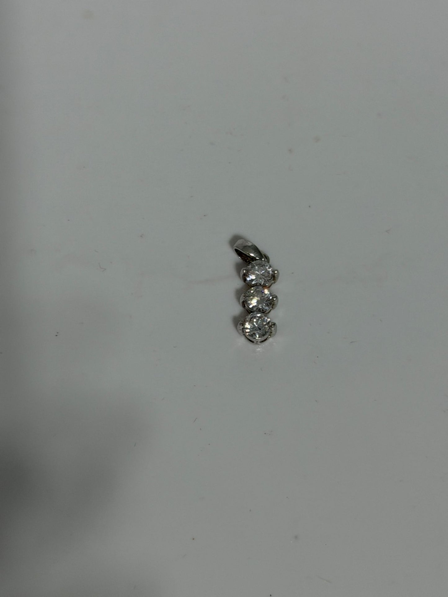 Collana in Argento 925 Punto Luce Bianco – Zircone Brillante