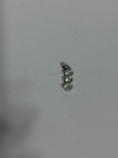 Collana in Argento 925 Punto Luce Bianco – Zircone Brillante