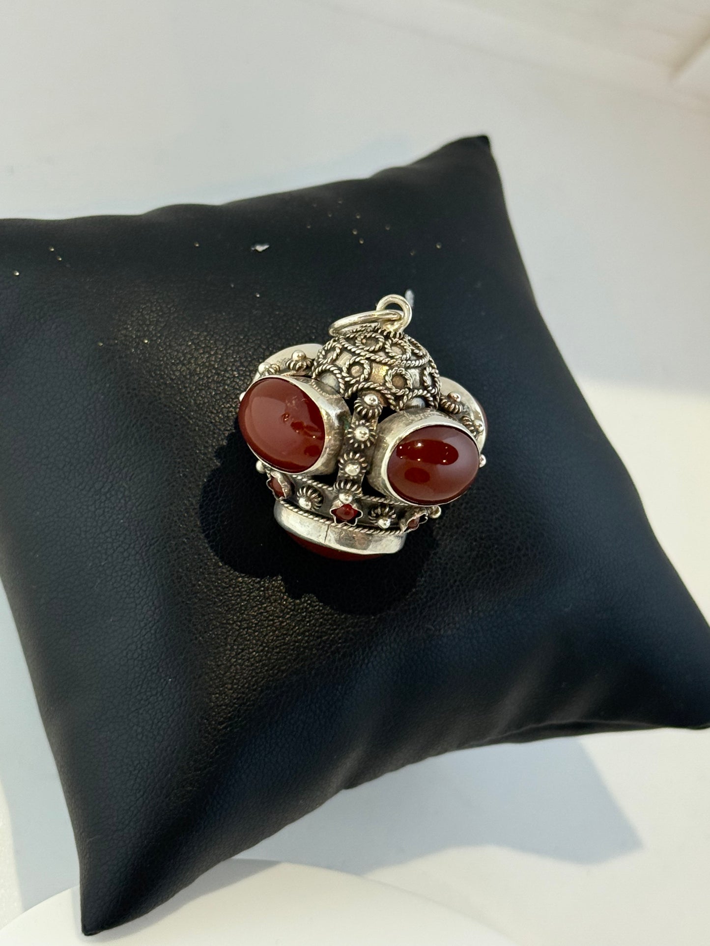 Ciondolo in argento 925 corniola