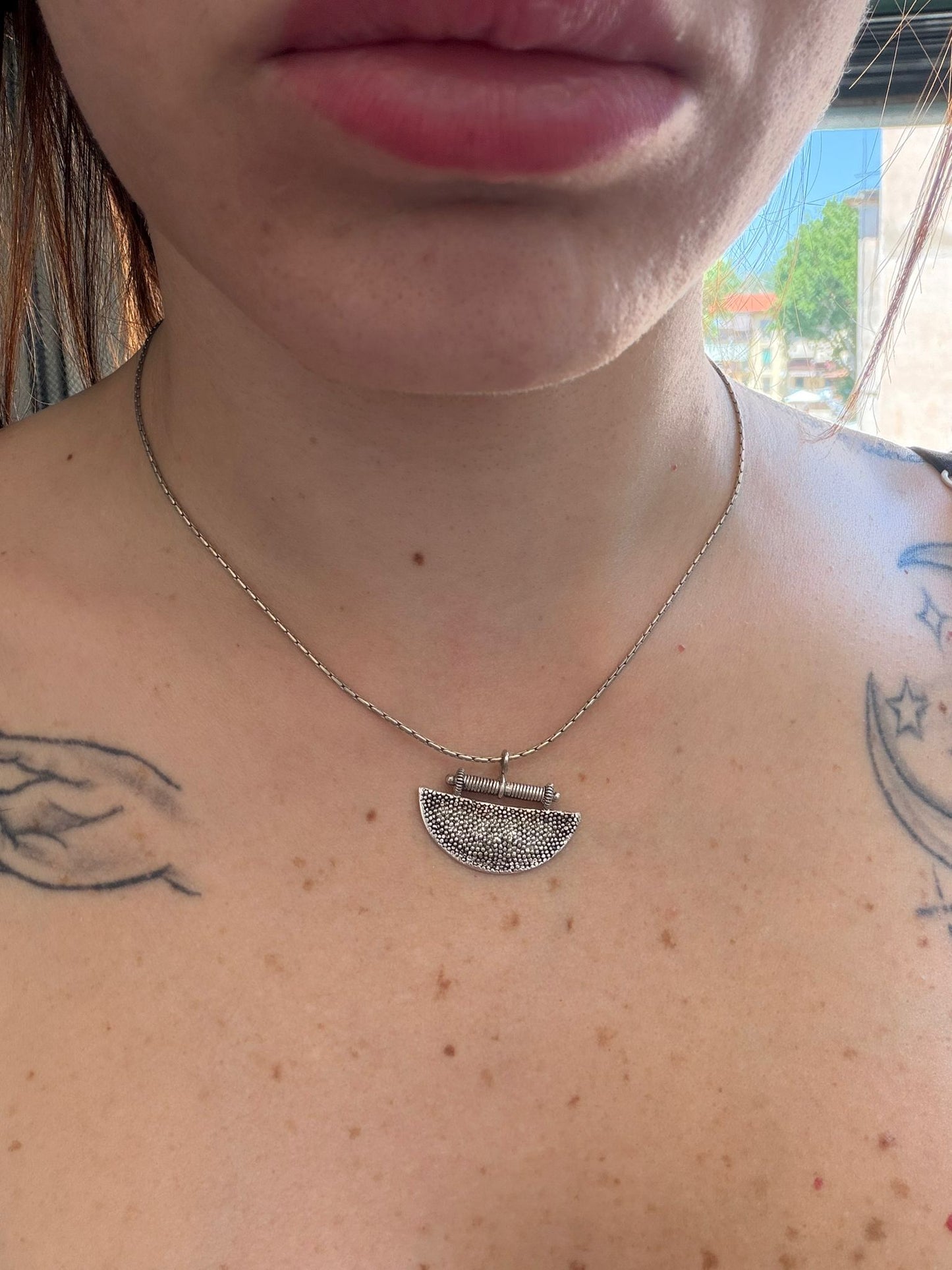 Collana in Argento 925 Ispirazione Egizia – Simbolismo e Artigianalità Italiana
