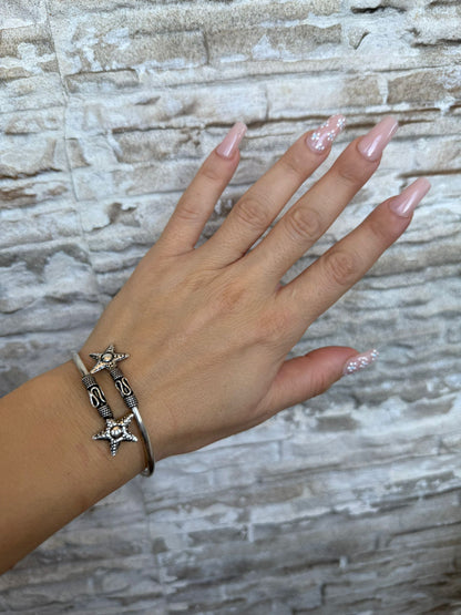 Bracciale stelle in argento 925