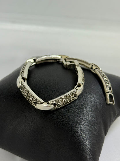 Bracciale in argento 925 marcasiti