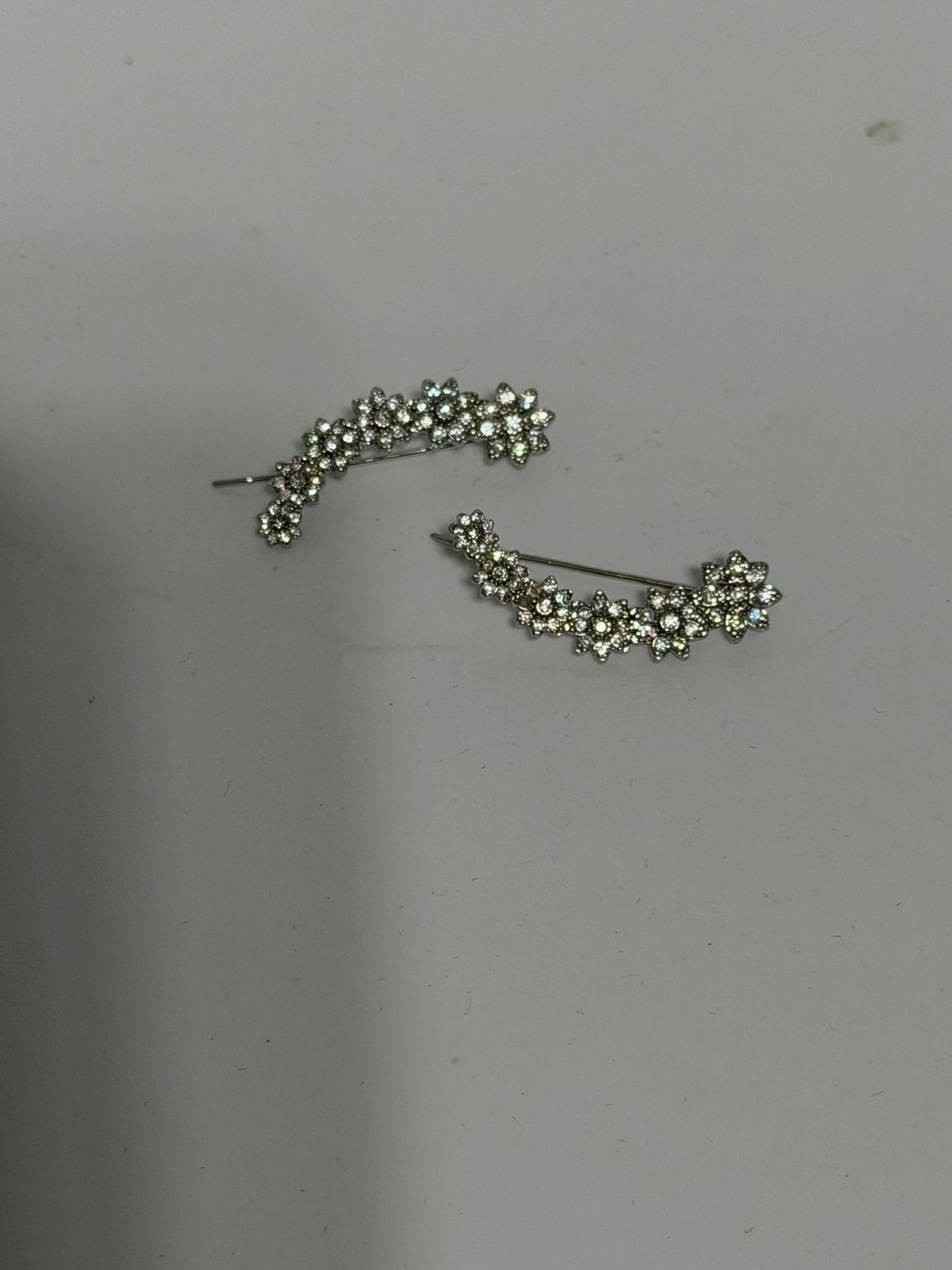 Orecchini Fiori in Argento 925 al Lobo Scalati – Design Floreale