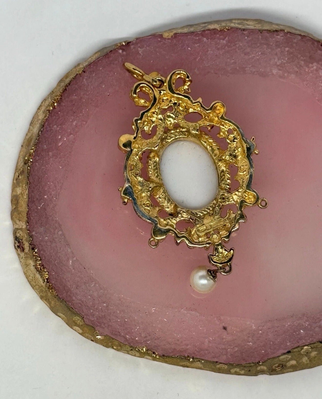 Collana in argento 925 con ciondolo dipinto a mano – Gioiello artigianale italiano