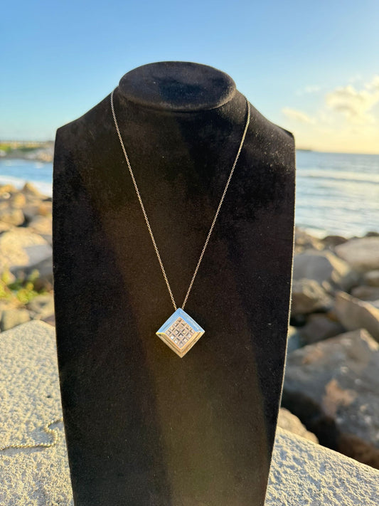 Collana in argento 925 cristallo di rocca