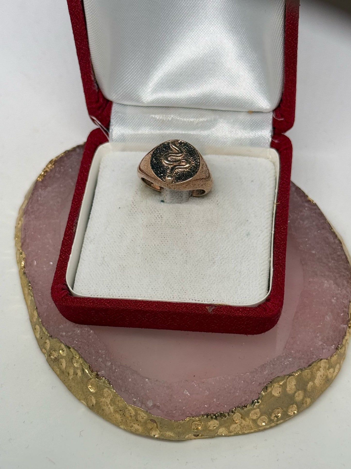 Anello serpente in argento 925