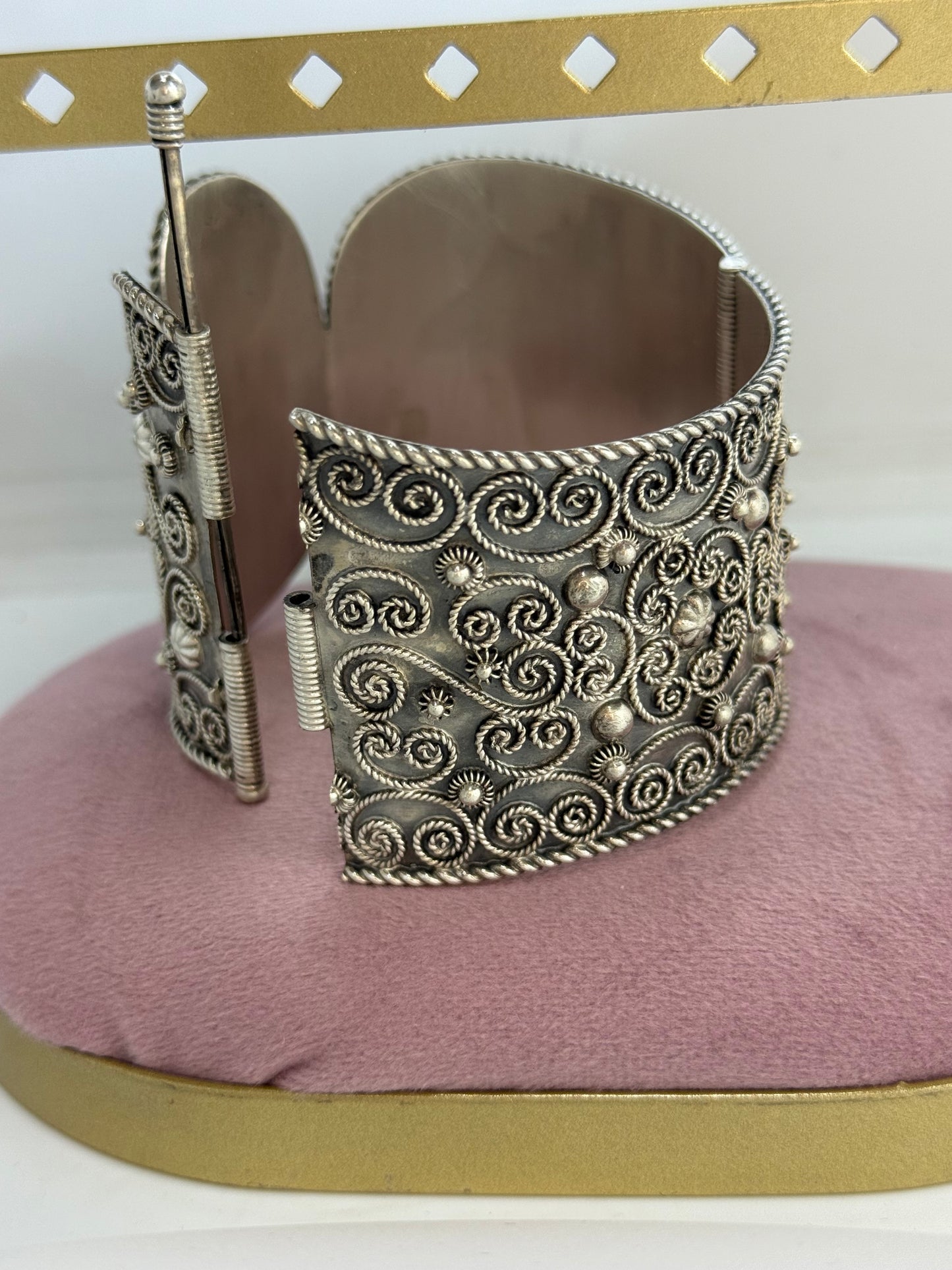 Bracciale in argento 800 corallo rosso