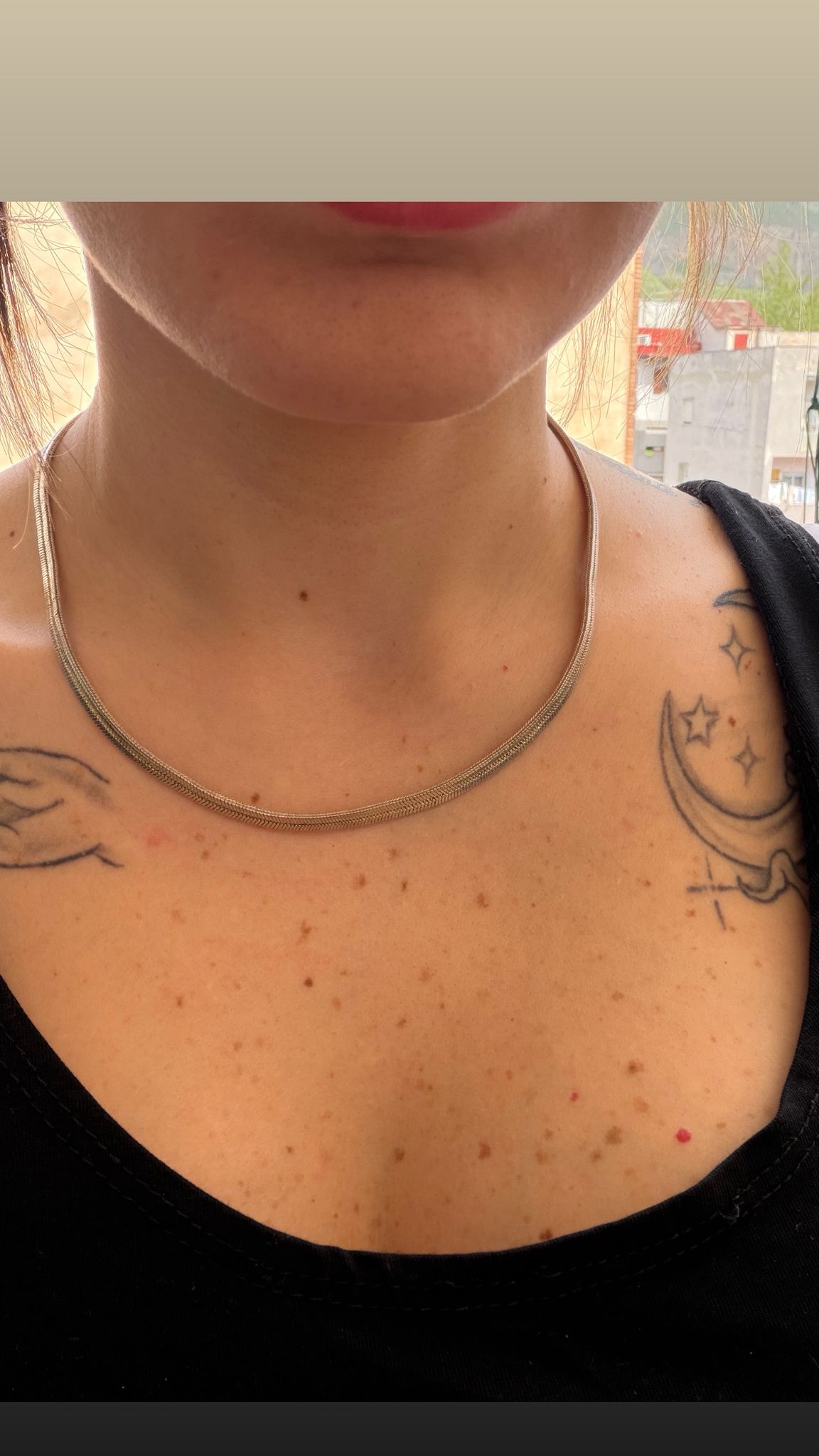 Collana cordoncino piatto in argento 925 – Classico artigianale