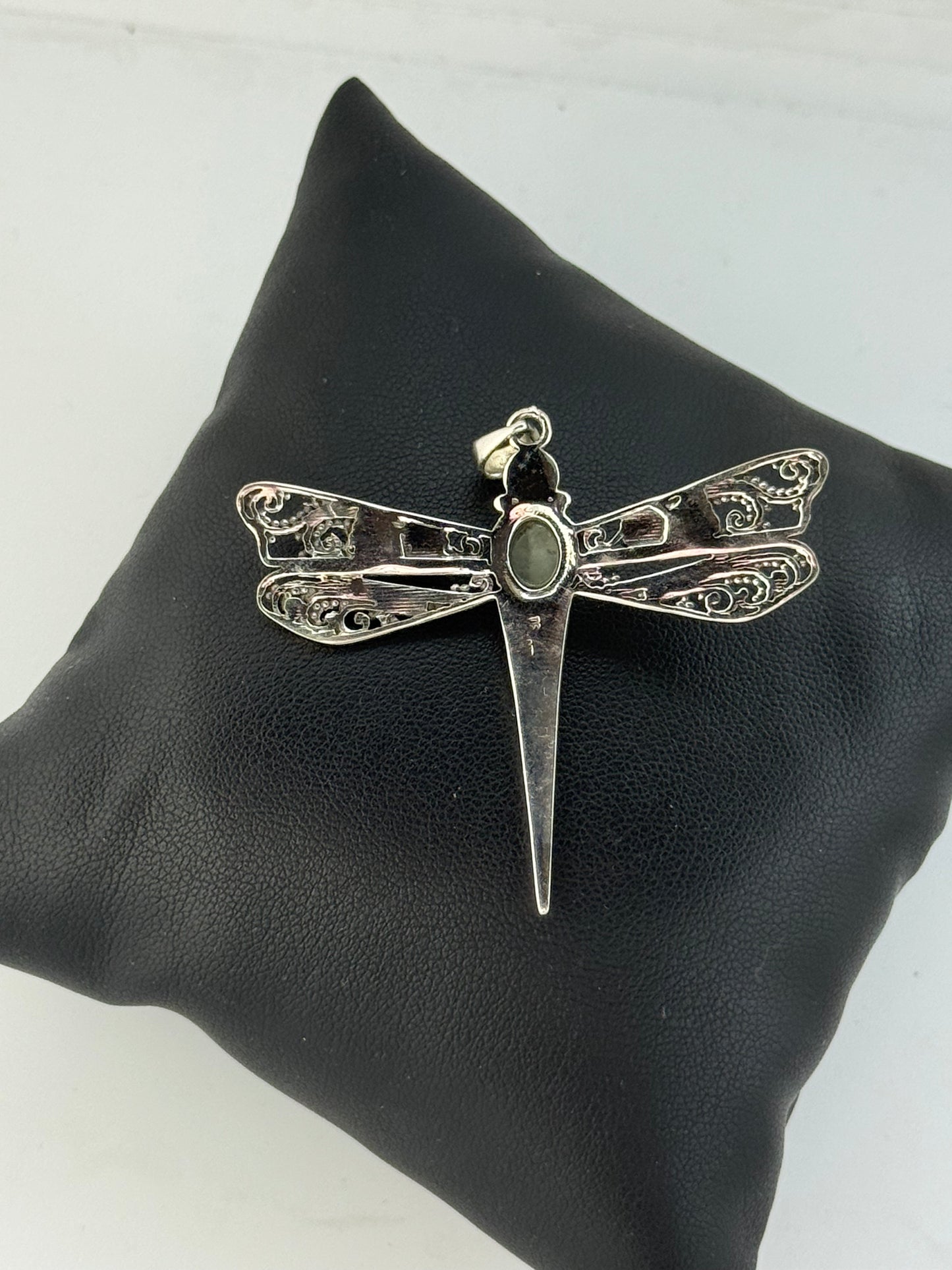 Collana in argento 925 libellula