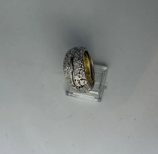 Anello innamorati in argento 925