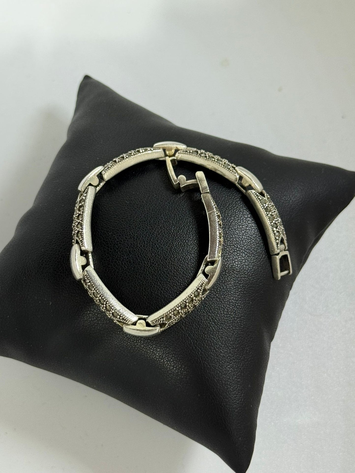 Bracciale in argento 925 marcasiti