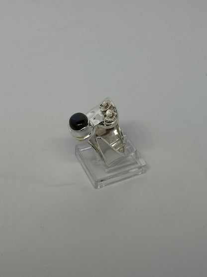 Anello in argento 925 labradorite