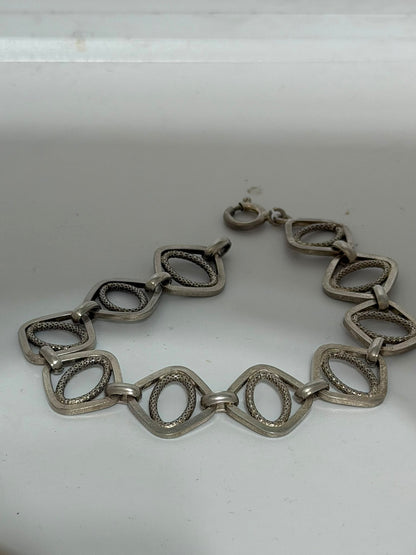 Bracciale in argento 925 lavorato a mano – Gioiello artigianale Made in Italy