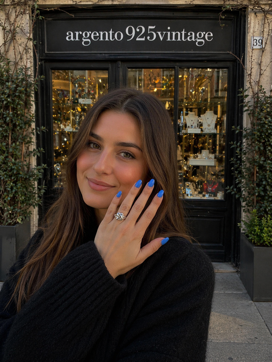 Anello Nodo in Argento 925