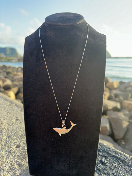 Collana in argento 925 squalo