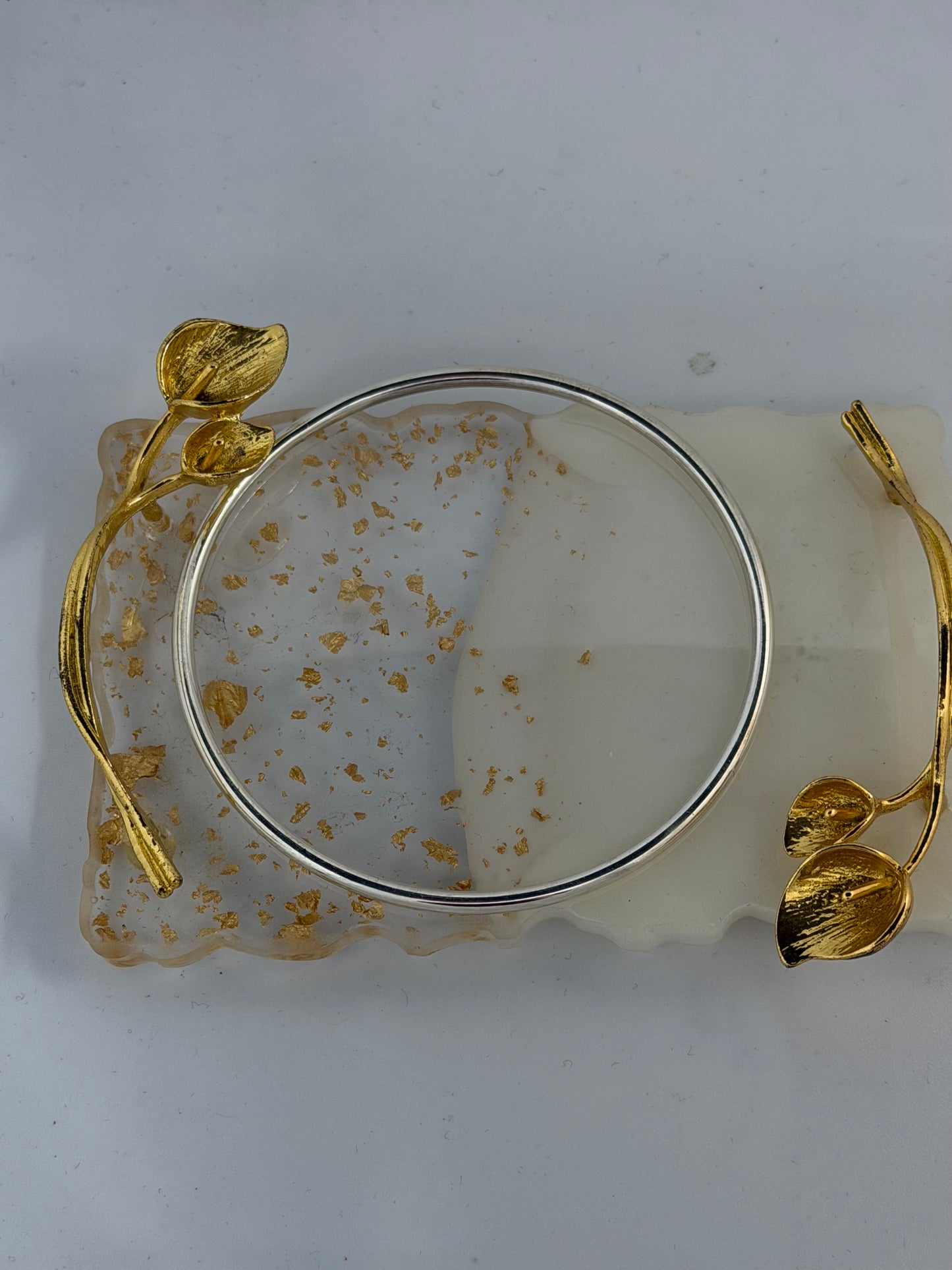Bracciale in argento 925 cerchio sottile
