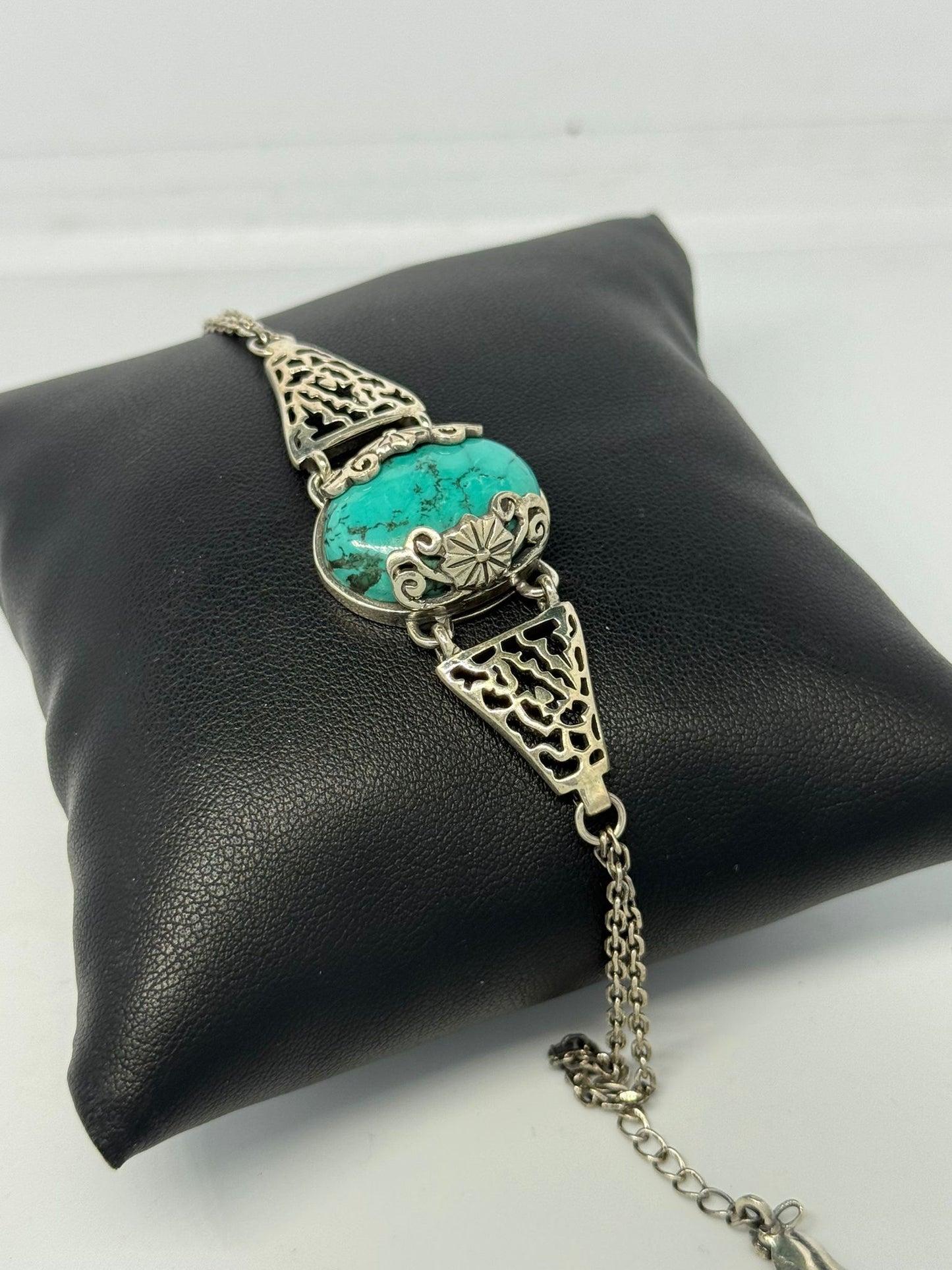 Bracciale in argento 925 turchese