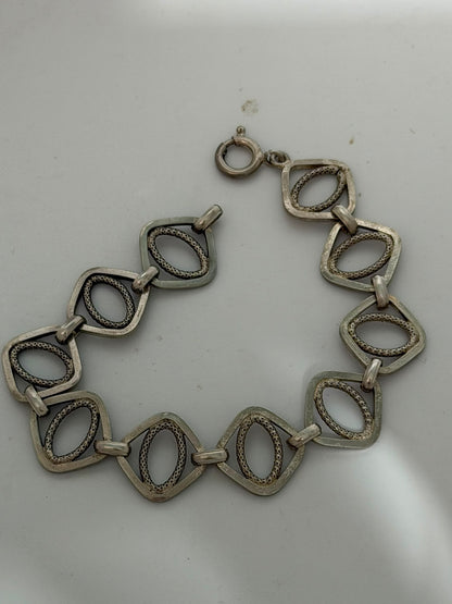 Bracciale in argento 925 lavorato a mano – Gioiello artigianale Made in Italy