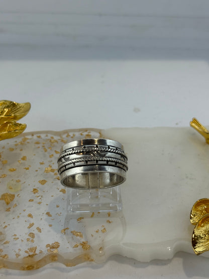 Anello fascia giro in argento 925