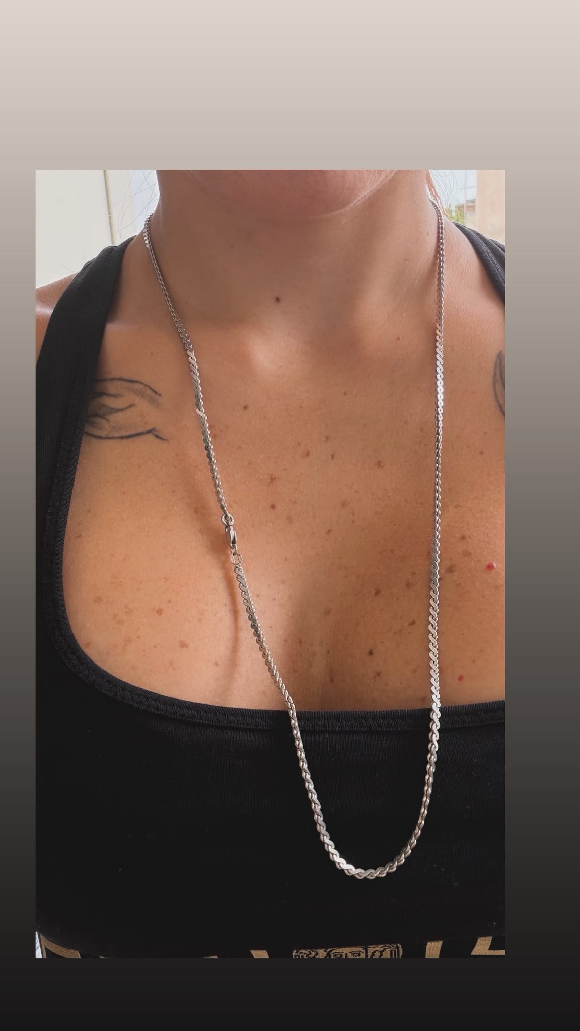 Collana Semirigida Infiniti in Argento 925 – Pezzo Unico
