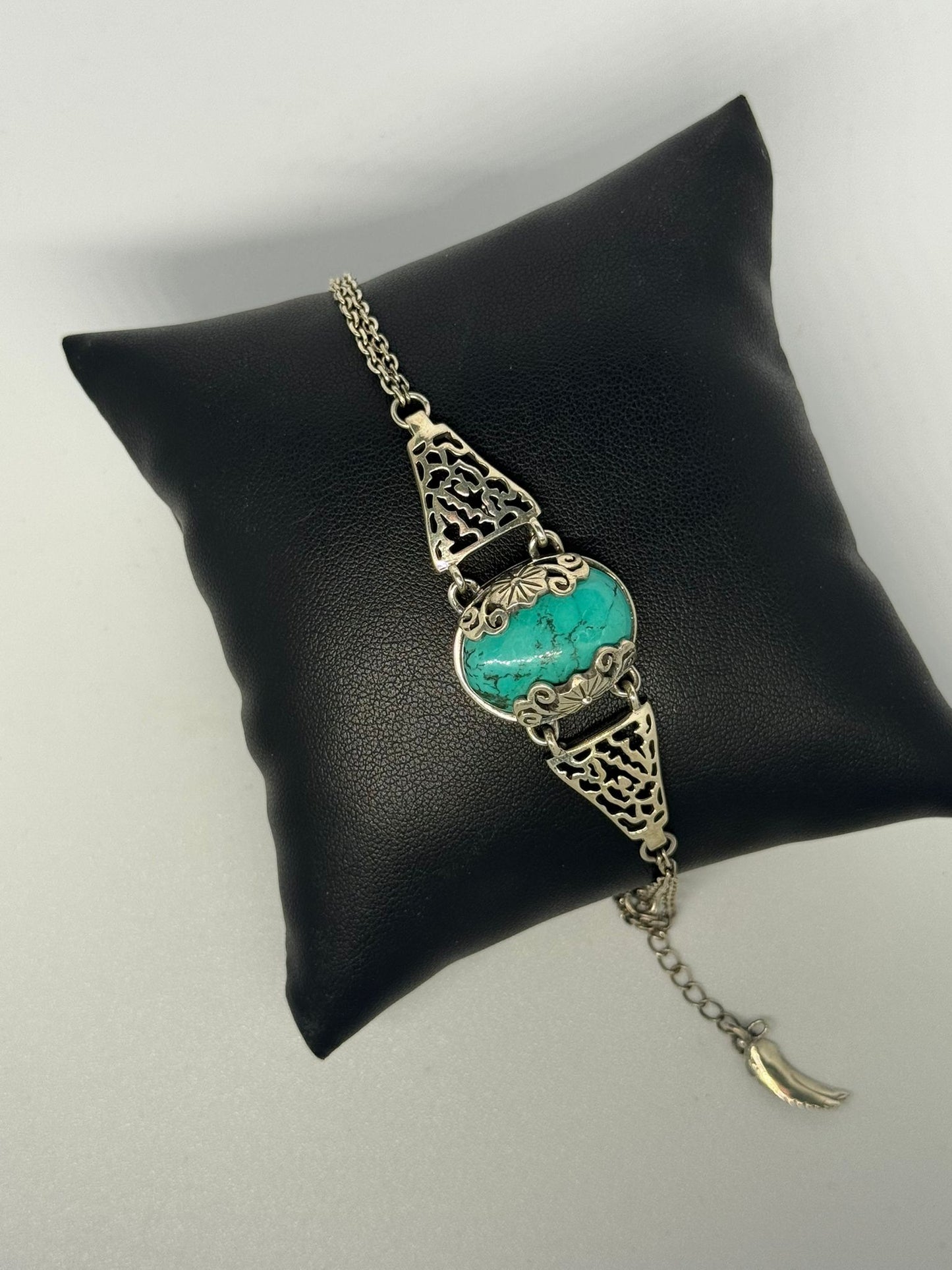 Bracciale in argento 925 turchese