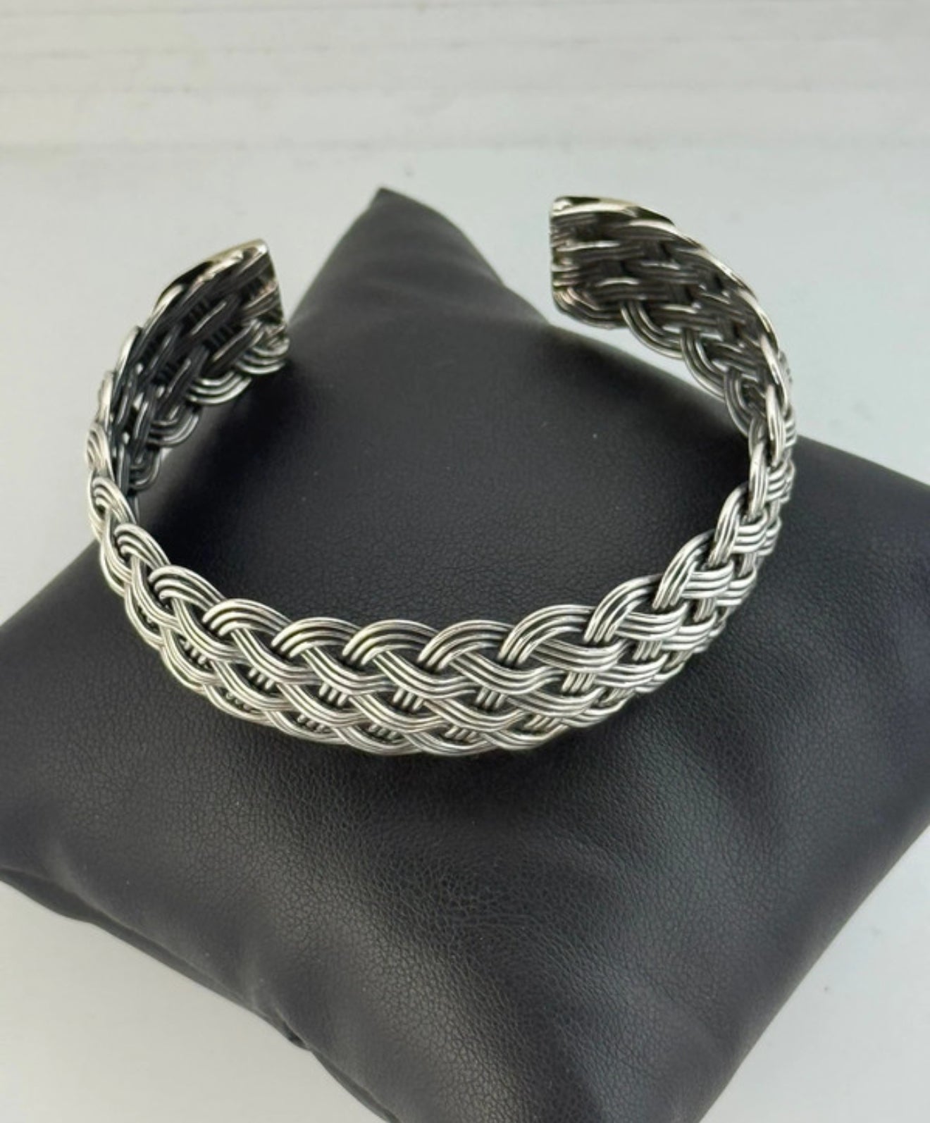 Bracciale in argento 925 intrecciato