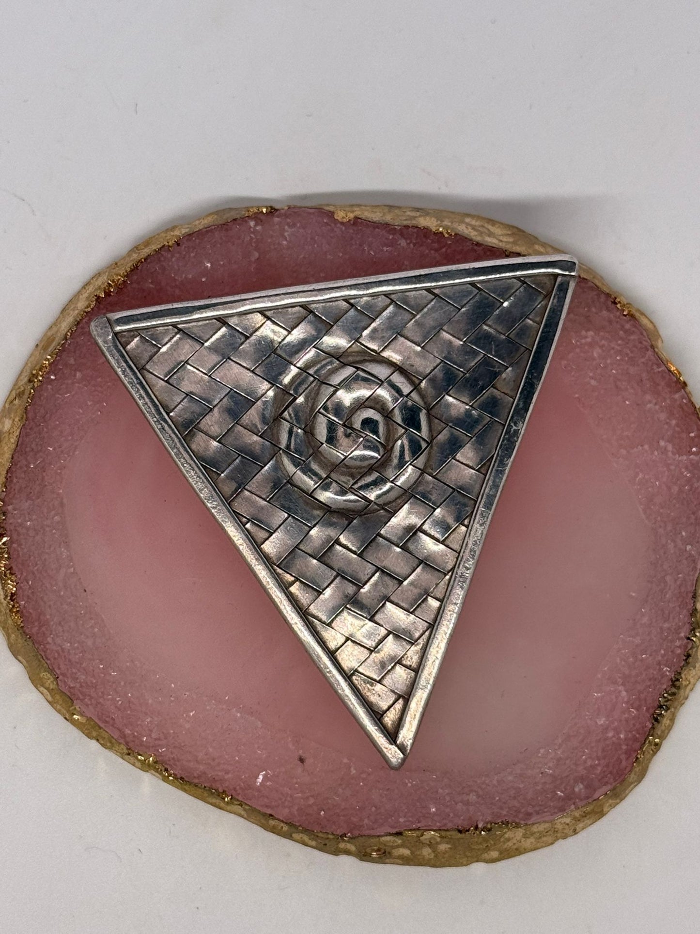 Collana in argento 925 triango