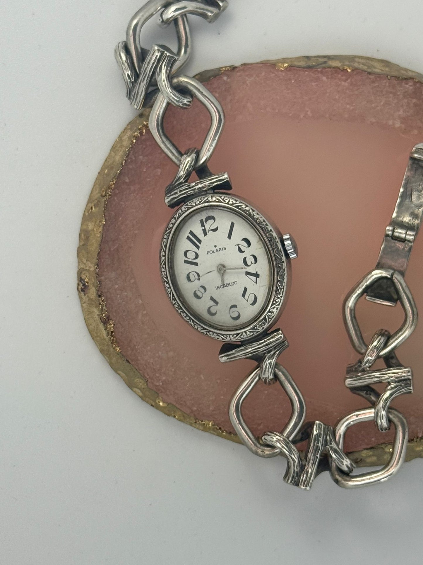 Orologio in argento 800