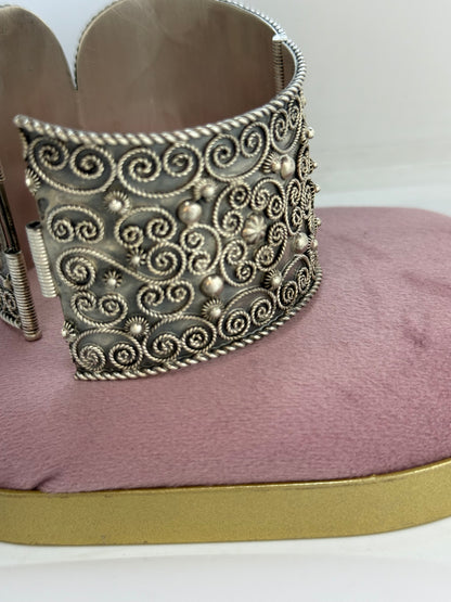 Bracciale in argento 800 corallo rosso