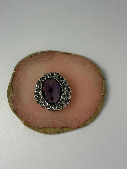 Collana in argento 925 ametista viola