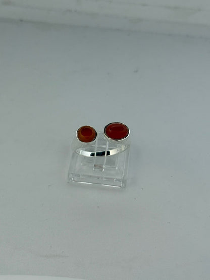 Anello in argento 925 radice di rubino