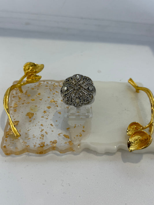 Anello stile liberty in argento 926