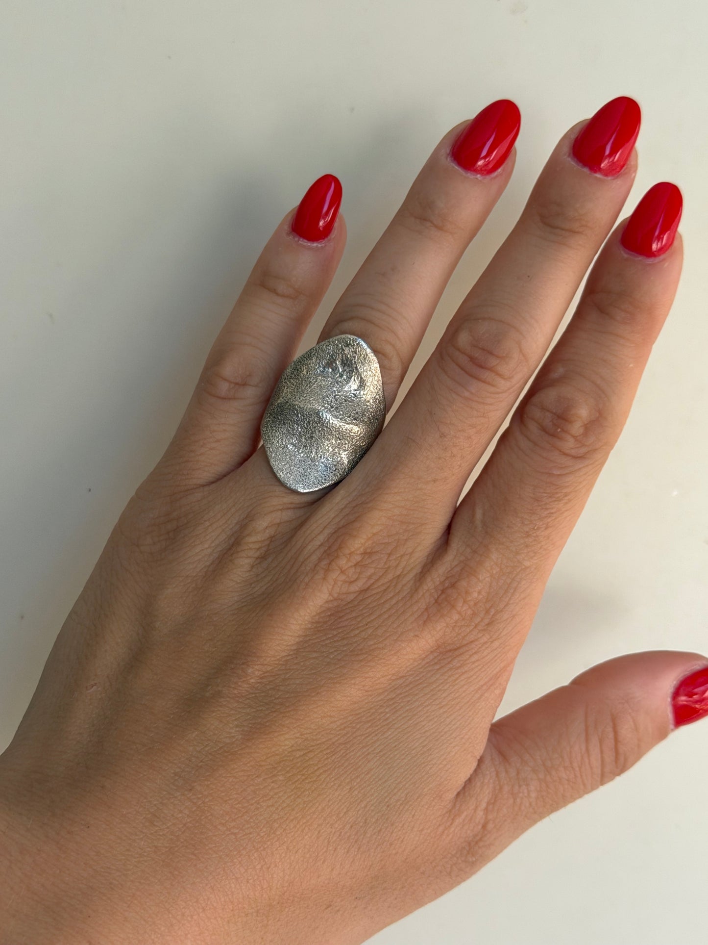 Anello Diamantato in Argento 925 – Brillantezza Artigianale Italiana