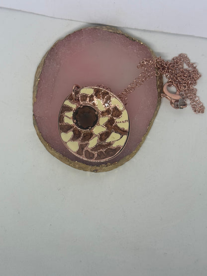 Collana in argento 925 cerchio