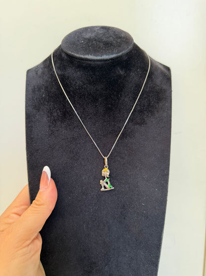 Collana in Argento 925 Donna Smaltata – Eleganza Artigianale