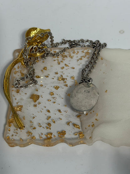Collana Santa Lucia in argento 925 – Gioiello devozionale napoletano