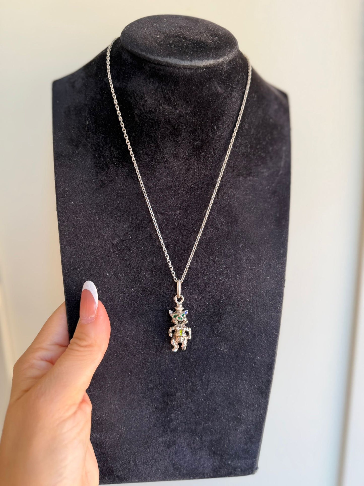 Collana in Argento 925 con Ciondolo Porcellino Smaltato – Gioiello Portafortuna