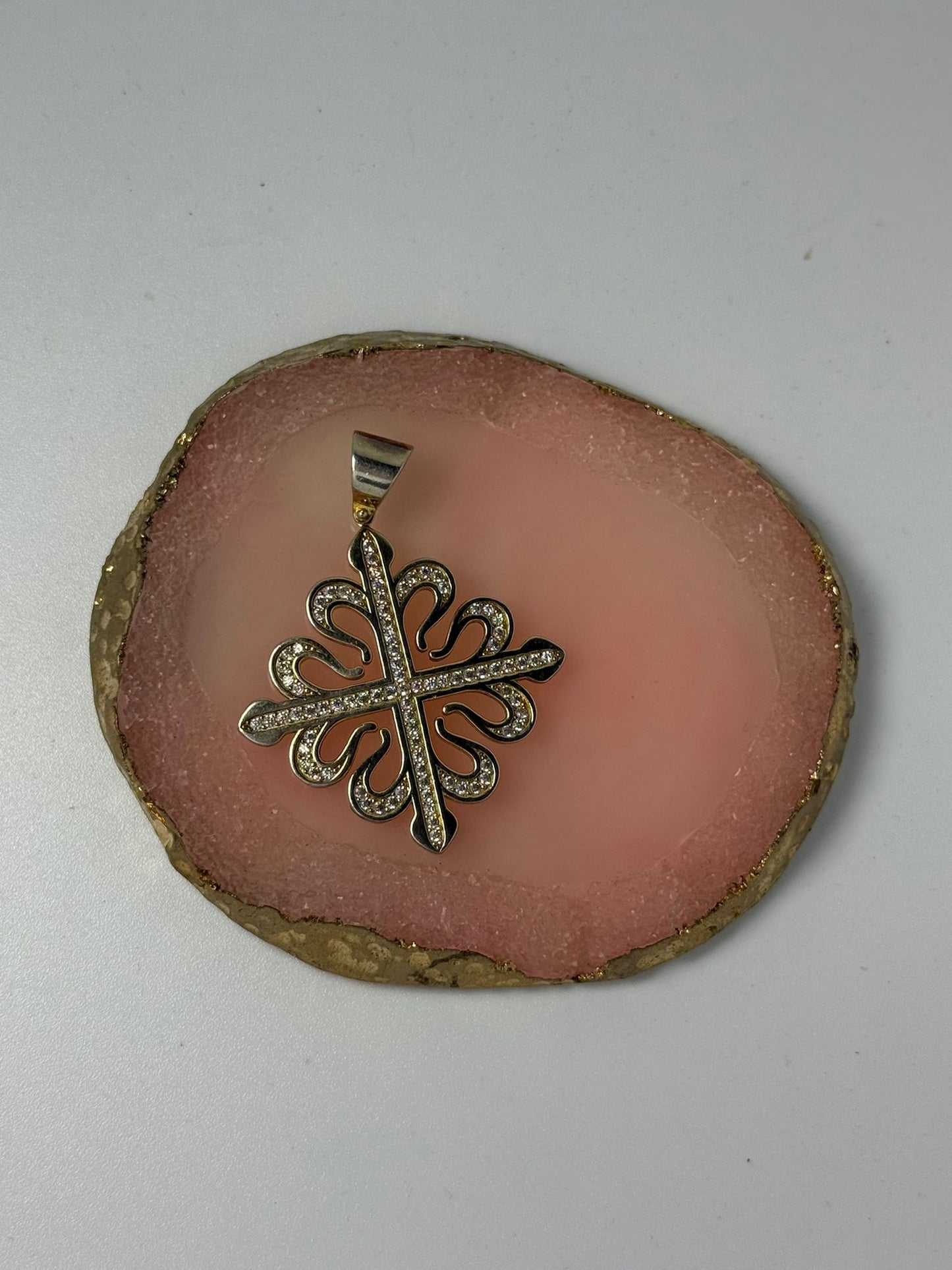 Collana ciondolo patek in argento 925