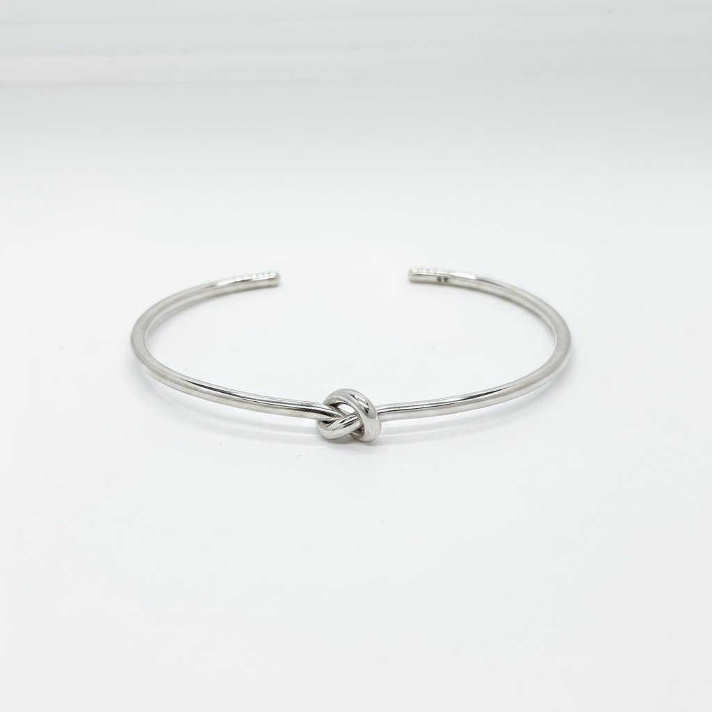 Bracciale nodo in argento 925