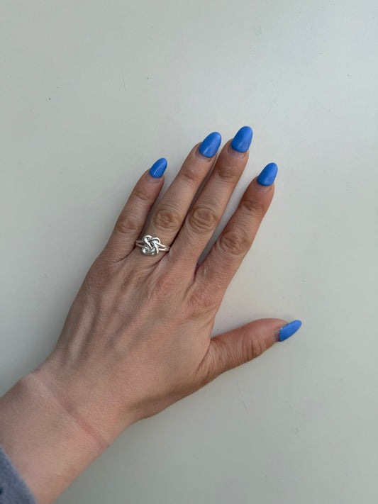 Anello Nodo in Argento 925